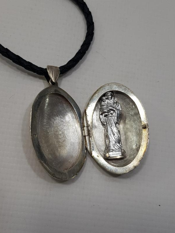 HIRİSTİYAN İŞİ KUTSAL GÜMÜŞ KOLYE UCU 