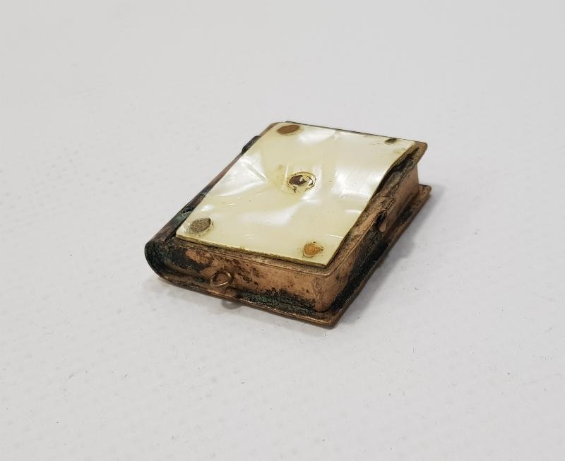 OSMANLI DÖNEMİ ALTIN KAPLAMA KUTSAL KOLYE UCU