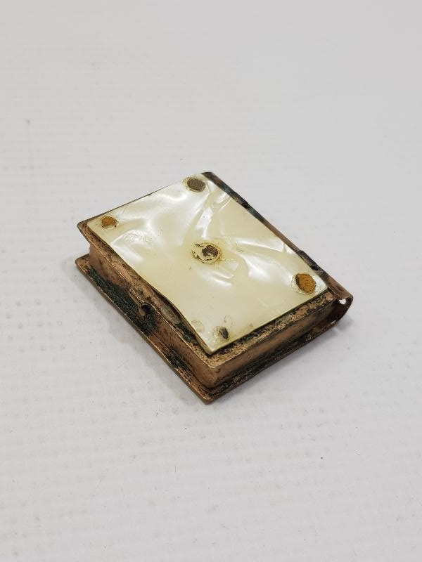 OSMANLI DÖNEMİ ALTIN KAPLAMA KUTSAL KOLYE UCU