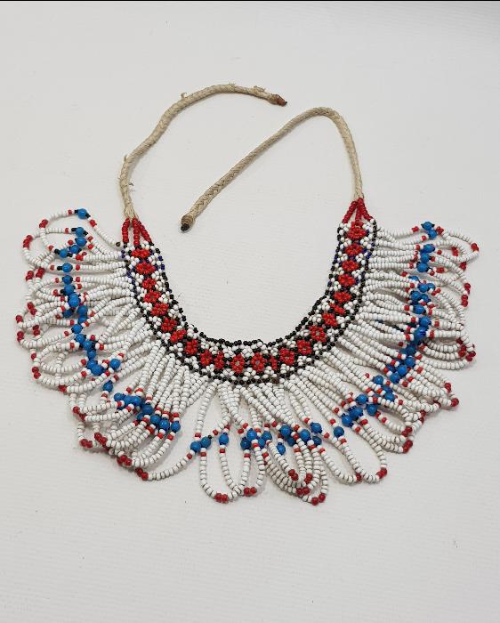 OSMANLI DÖNEMİ BALIKESİR YÖRESİ BONCUK İŞLEME KADIN ALINLIĞI