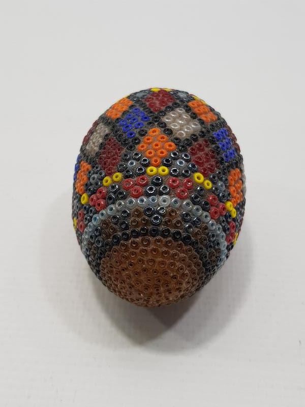 OSMANLI DÖNEMİ BONCUK İŞLEME PASKALYA YUMURTASI