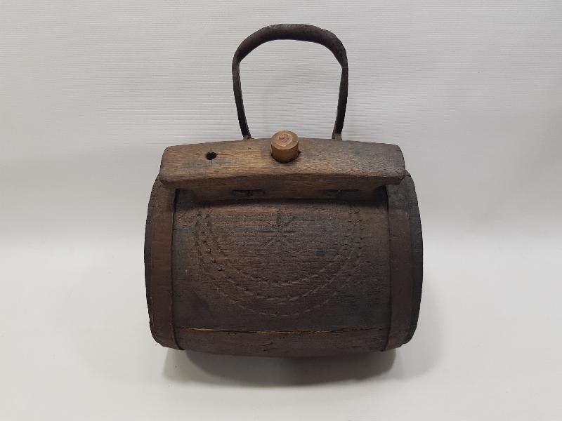 OSMANLI DÖNEMİ GEMİ TOPLARI İÇİN ÜZERİ AY YILDIZLI NADİR BARUT FIÇISI