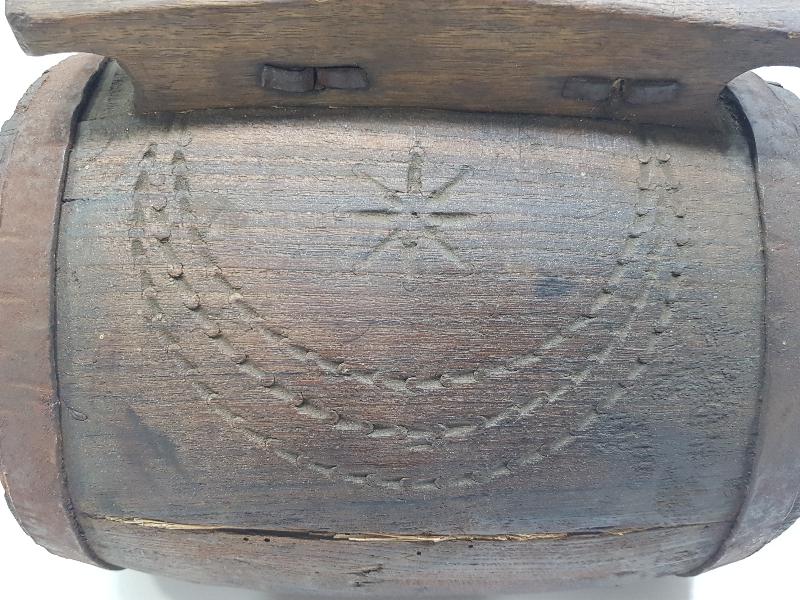 OSMANLI DÖNEMİ GEMİ TOPLARI İÇİN ÜZERİ AY YILDIZLI NADİR BARUT FIÇISI