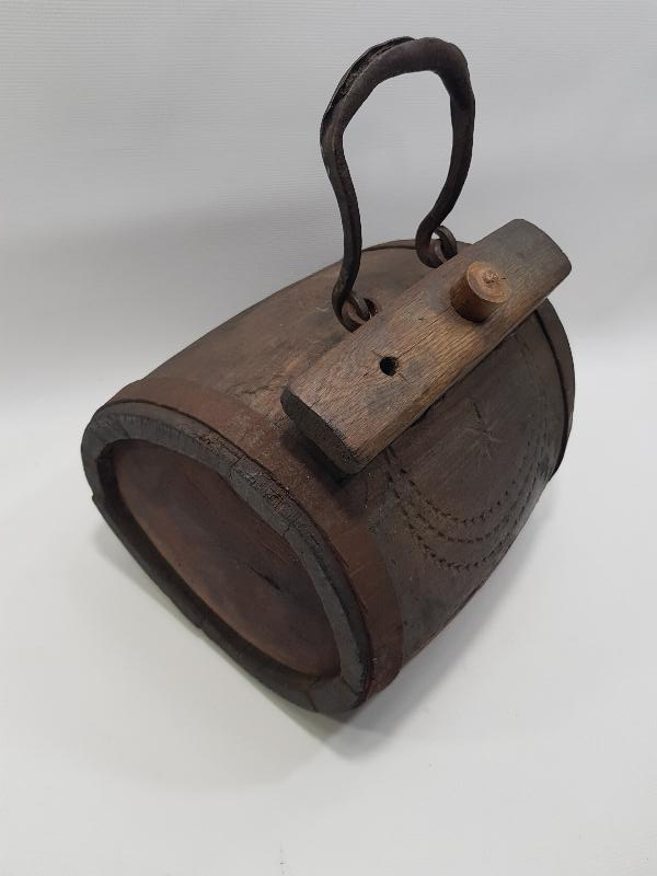 OSMANLI DÖNEMİ GEMİ TOPLARI İÇİN ÜZERİ AY YILDIZLI NADİR BARUT FIÇISI