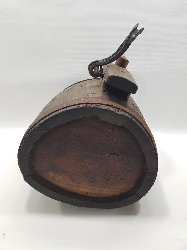 OSMANLI DÖNEMİ GEMİ TOPLARI İÇİN ÜZERİ AY YILDIZLI NADİR BARUT FIÇISI