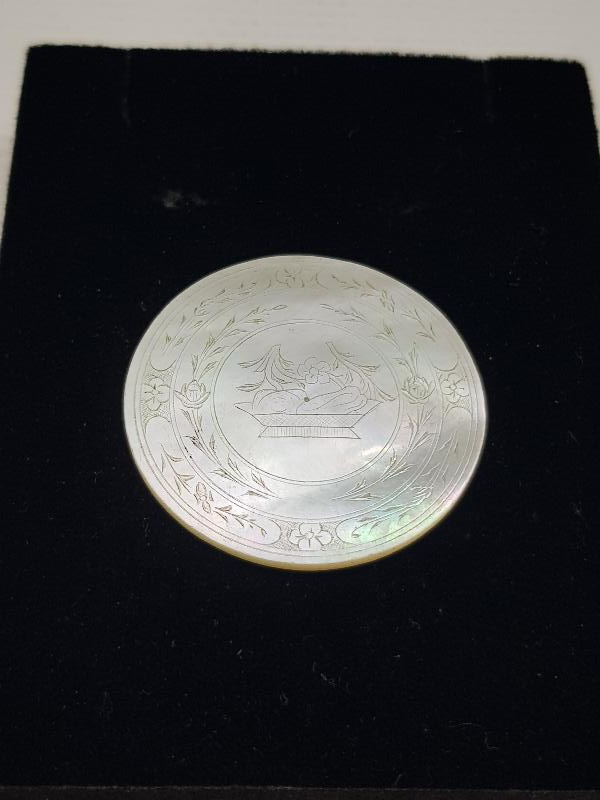 OSMANLI DÖNEMİ RUM CEMİYETİ SEDEF JETON