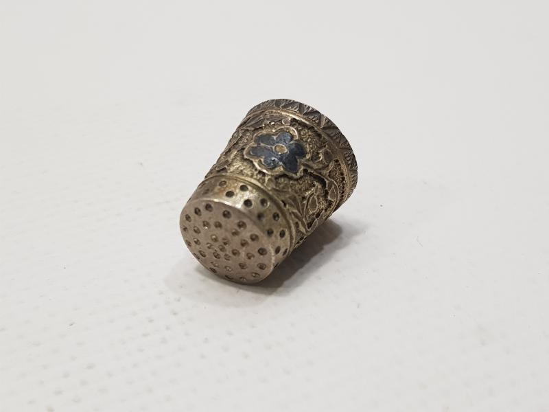 OSMANLI DÖNEMİ SAVATLI GÜMÜŞ TERZİ YÜKSÜĞÜ