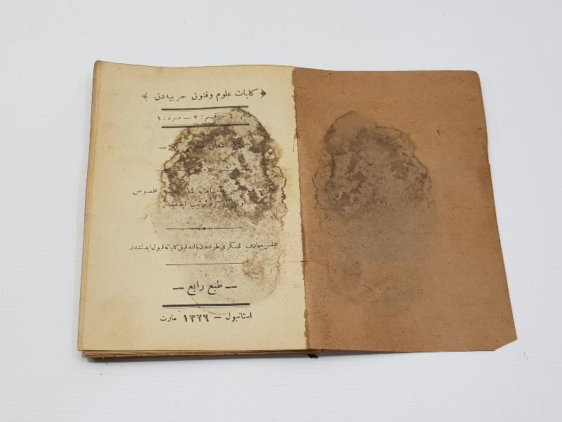 OSMANLICA KİTAP: ASKERİ İDMAN TEALİMİ