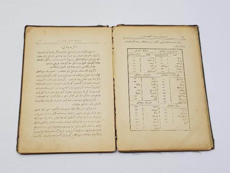 OSMANLICA KİTAP: OSMANLI MEMLEKET COĞRAFYASI