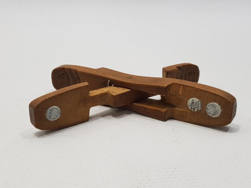 OSMANLICA YAZILI ÇOK NADİR AHŞAP KUYUMCU TERAZİSİ 