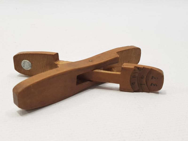 OSMANLICA YAZILI ÇOK NADİR AHŞAP KUYUMCU TERAZİSİ 