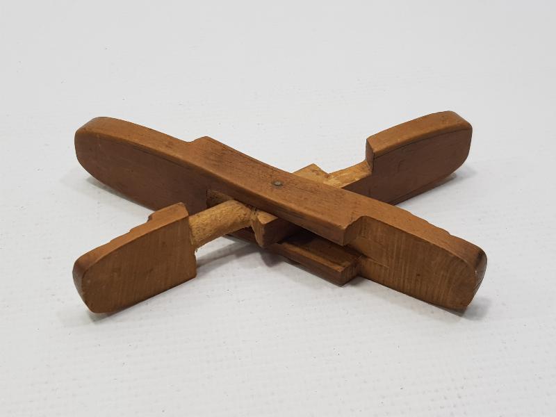 OSMANLICA YAZILI ÇOK NADİR AHŞAP KUYUMCU TERAZİSİ 