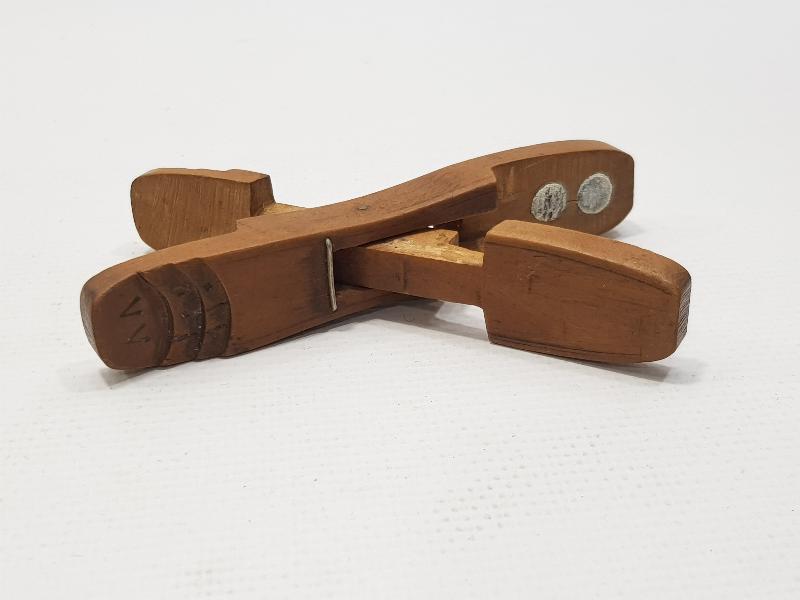 OSMANLICA YAZILI ÇOK NADİR AHŞAP KUYUMCU TERAZİSİ 