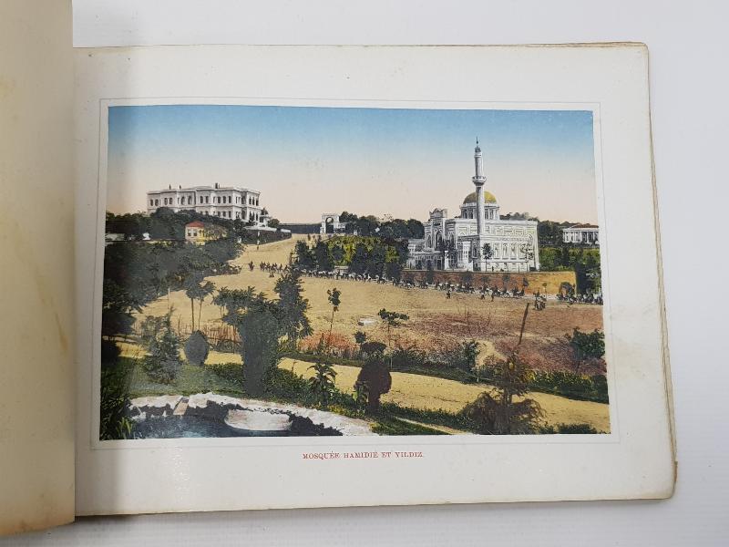 SOUVENIR DE CONSTANTINOPLE - İSTANBUL YADİGARI BÜYÜK BOY KARTPOSTAL ALBÜMÜ