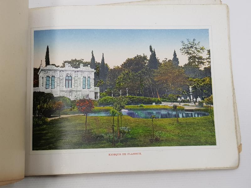 SOUVENIR DE CONSTANTINOPLE - İSTANBUL YADİGARI BÜYÜK BOY KARTPOSTAL ALBÜMÜ
