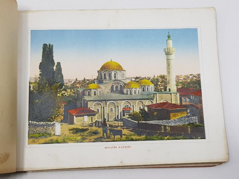 SOUVENIR DE CONSTANTINOPLE - İSTANBUL YADİGARI BÜYÜK BOY KARTPOSTAL ALBÜMÜ