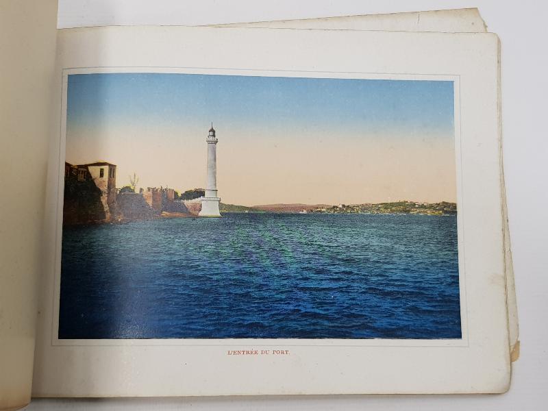 SOUVENIR DE CONSTANTINOPLE - İSTANBUL YADİGARI BÜYÜK BOY KARTPOSTAL ALBÜMÜ