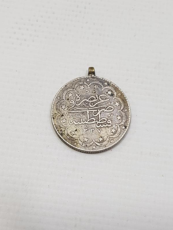 SULTAN MEHMET REŞAD DÖNEMİ 10 KURUŞ GÜMÜŞ MECİDİYE PARA 