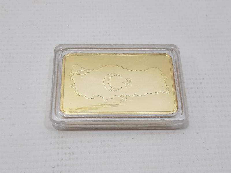 TÜRKİYE HARİTALI VE BOZKURT GÖRSELLİ ÜLKÜCÜ HATIRA BAR