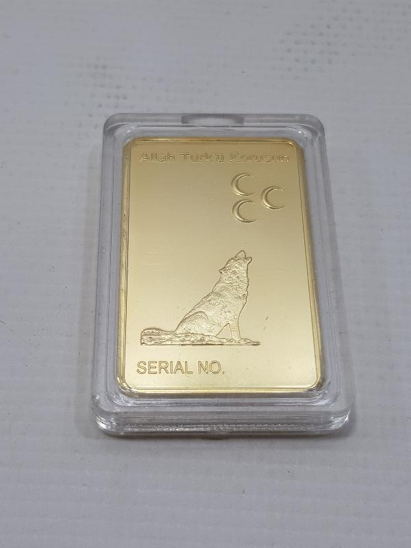 TÜRKİYE HARİTALI VE BOZKURT GÖRSELLİ ÜLKÜCÜ HATIRA BAR