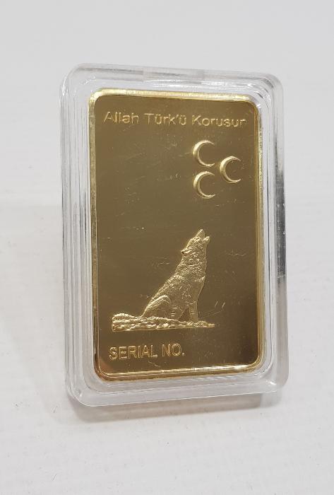 TÜRKİYE HARİTALI VE BOZKURT GÖRSELLİ ÜLKÜCÜ HATIRA BAR