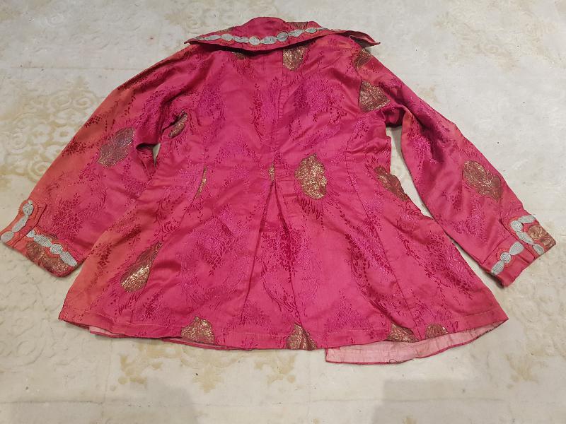 OSMANLI DÖNEMİ İPEK ELMASİYE CEKET