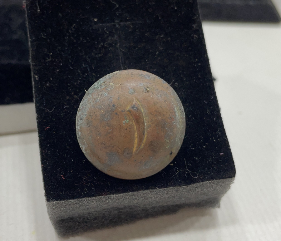 1. DÜNYA SAVAŞI DÖNEMİ NADİR TOPÇU SUBAY KIYAFETİ DÜĞMESİ