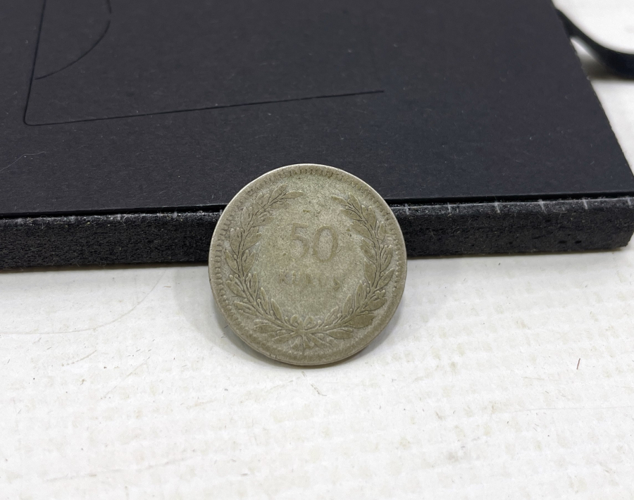 1947 YILI GÜMÜŞ 50 KURUŞ