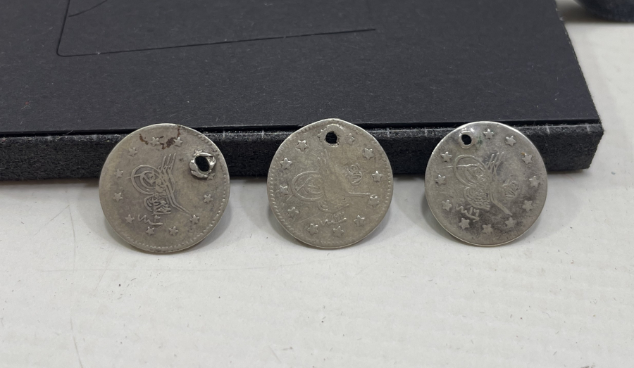 ABDÜLAZİZ VE ABDÜLHAMİD HAN DÖNEMİ AİT GÜMÜŞ 1 KURUŞ LOTU