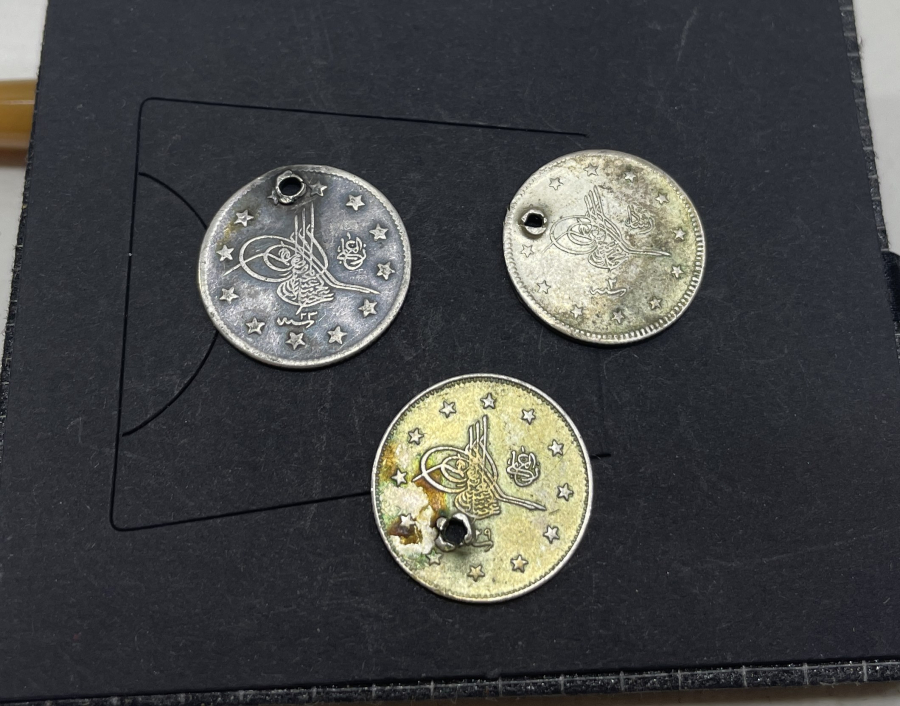 ABDÜLHAMİD VE MEHMED REŞAD HAN DÖNEMİNE AİT GÜMÜŞ 2 KURUŞ LOTU