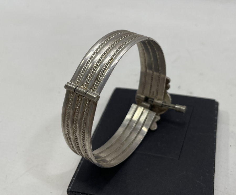 AKİK TAŞLI ÖZEL YAPIM GÜMÜŞ BİLEKLİK