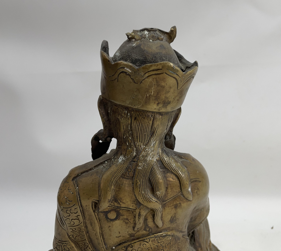 BÜYÜK BOY BRONZ DÖKÜM BUDA HEYKELİ