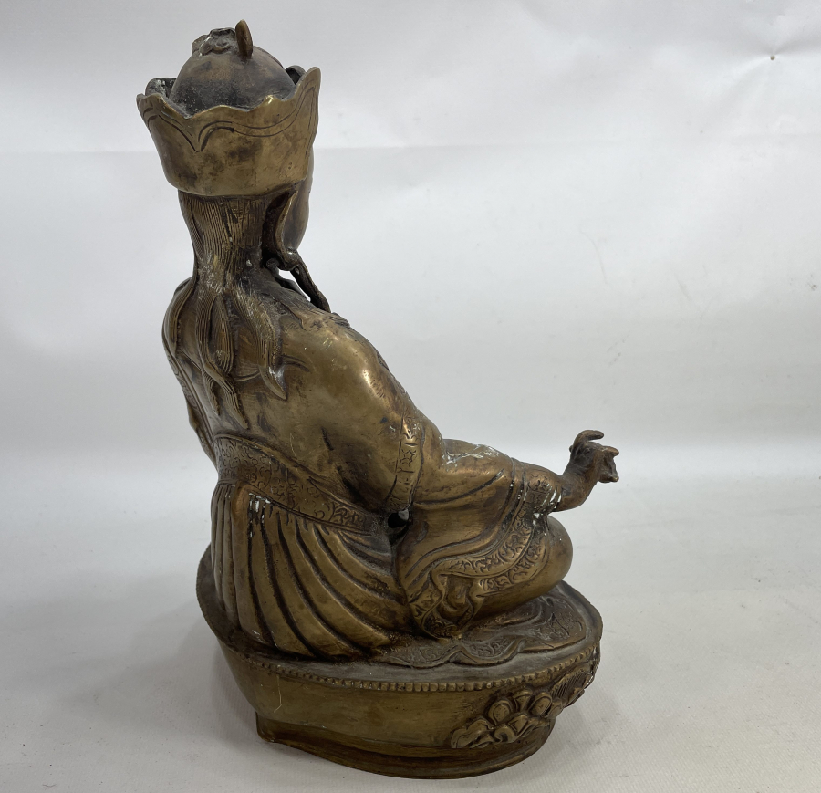 BÜYÜK BOY BRONZ DÖKÜM BUDA HEYKELİ