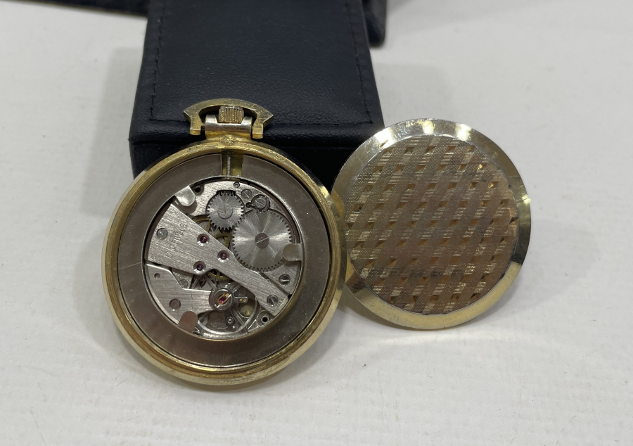 CENİT MARKA KURMALI ANTİKA CEP SAATİ