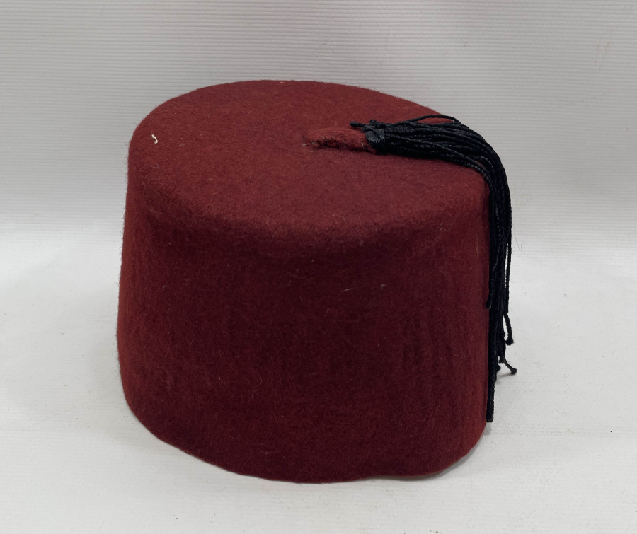 İÇİ İPEK DIŞI ÇUHADAN MAMUL OSMANLI DÖNEMİ NADİR HAMİDİ TİPİ FES