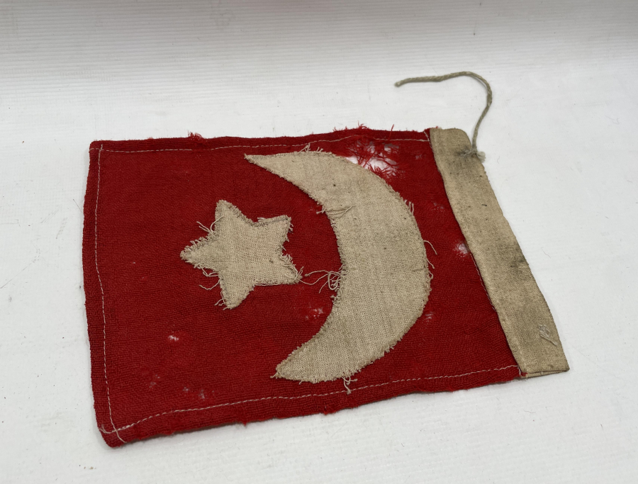 MEŞRUTİYET DÖNEMİ ÇOK NADİR OSMANLI BAYRAĞI