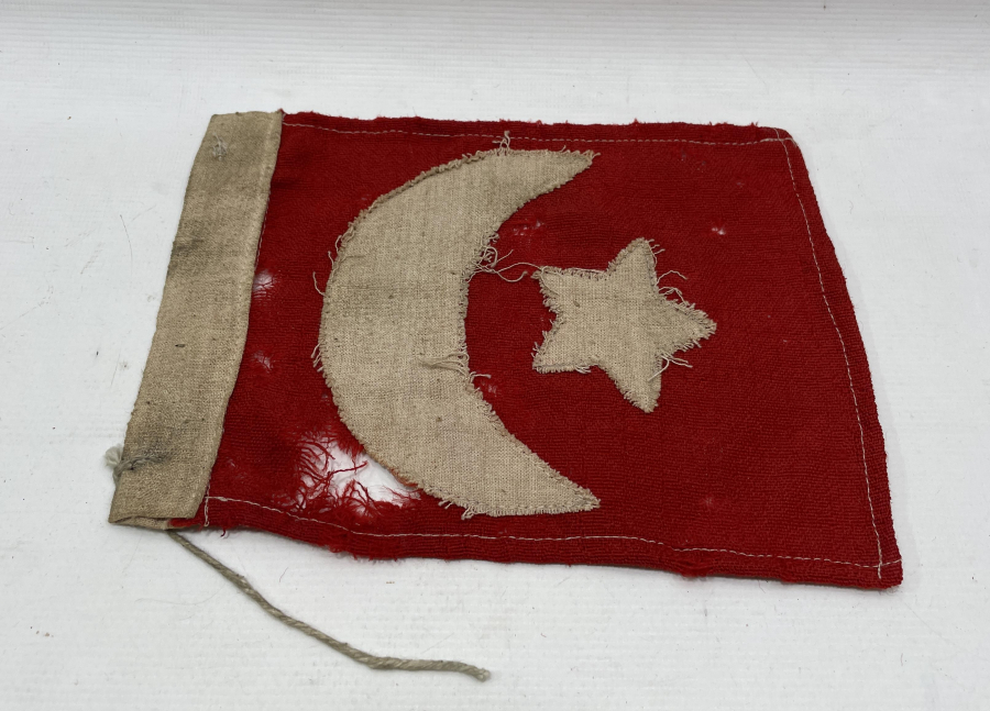 MEŞRUTİYET DÖNEMİ ÇOK NADİR OSMANLI BAYRAĞI