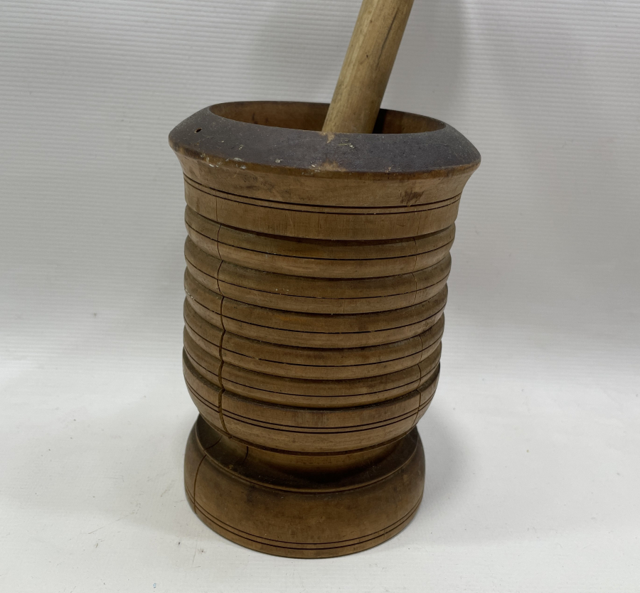 OSMANLI DÖNEMİ AHŞAP HAVAN