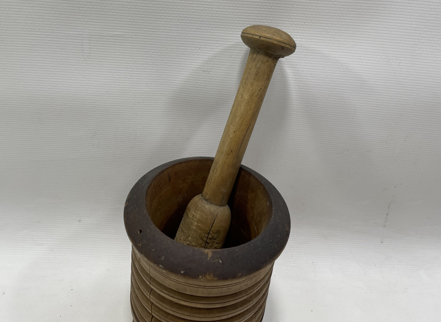 OSMANLI DÖNEMİ AHŞAP HAVAN