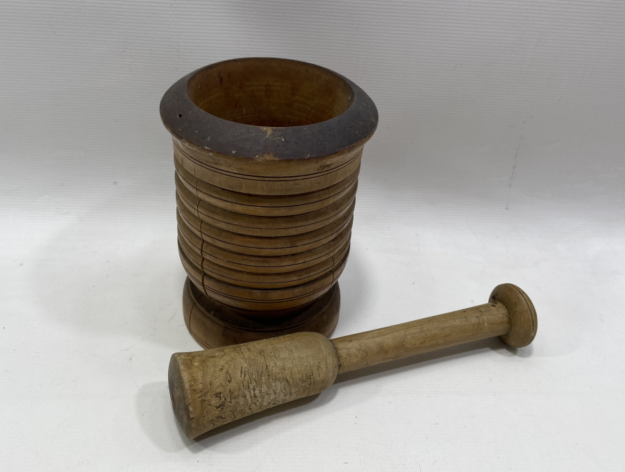 OSMANLI DÖNEMİ AHŞAP HAVAN