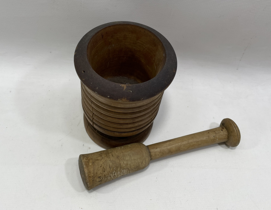 OSMANLI DÖNEMİ AHŞAP HAVAN