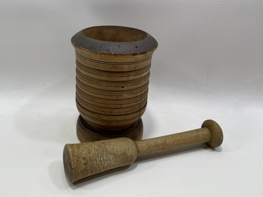 OSMANLI DÖNEMİ AHŞAP HAVAN