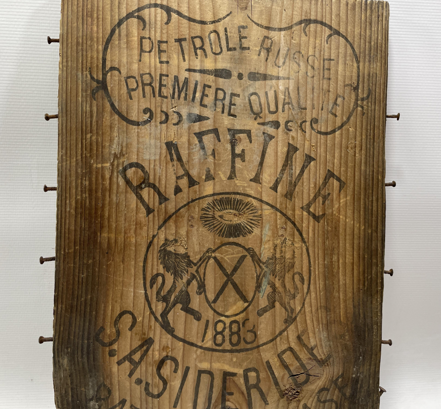 OSMANLI DÖNEMİ GAZ YAĞI SANDIĞI PARÇASI