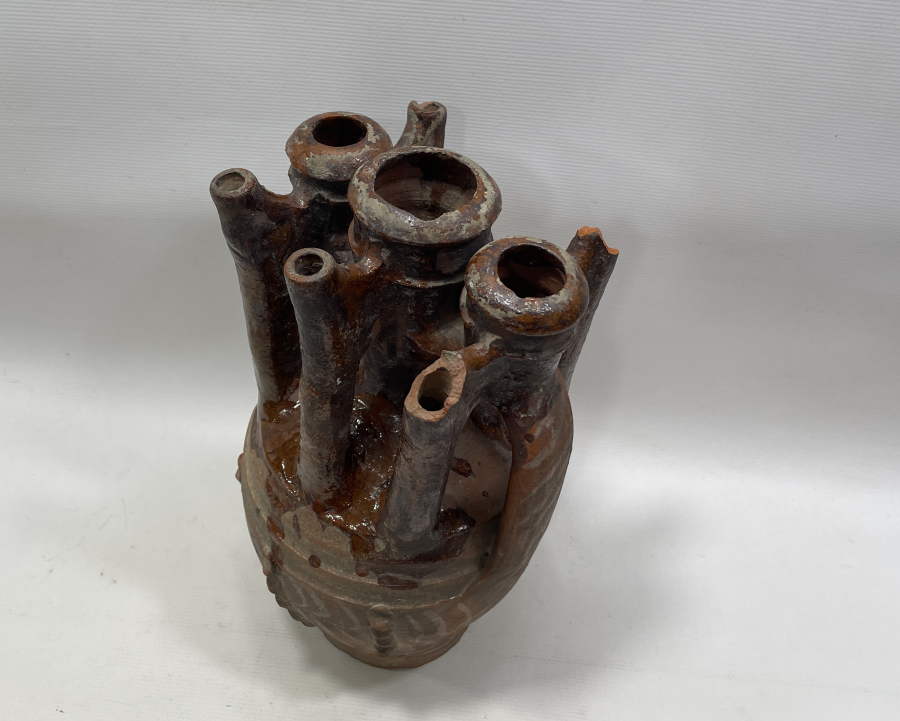 OSMANLI DÖNEMİ NADİR FORMDA ÇANAKKALE GELİN TESTİSİ