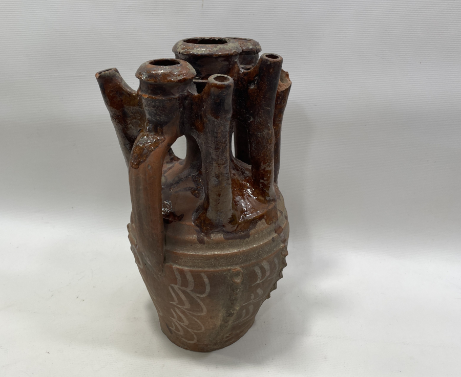 OSMANLI DÖNEMİ NADİR FORMDA ÇANAKKALE GELİN TESTİSİ