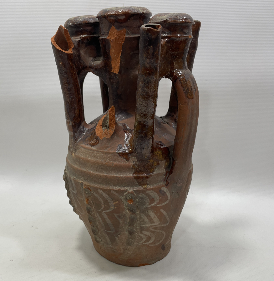 OSMANLI DÖNEMİ NADİR FORMDA ÇANAKKALE GELİN TESTİSİ