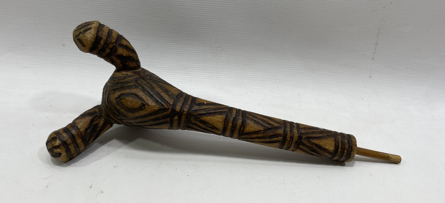 ÜZERİ İŞLEMELİ ANTİKA AHŞAP ÇEŞME AĞZI