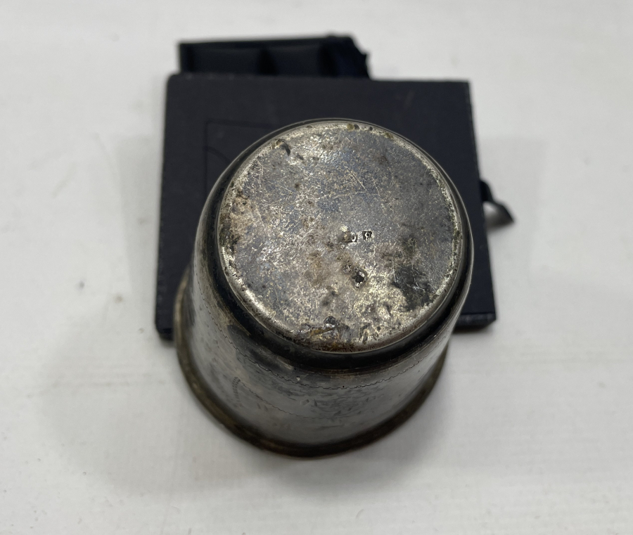 ÜZERİ KALEM İŞÇİLİKLİ GÜMÜŞ BARDAK