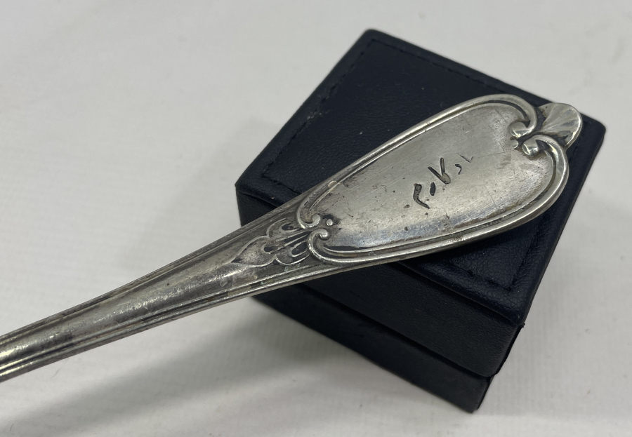 ÜZERİ OSMANLICA YAZILI OSMANLI DÖNEMİ KAŞIK