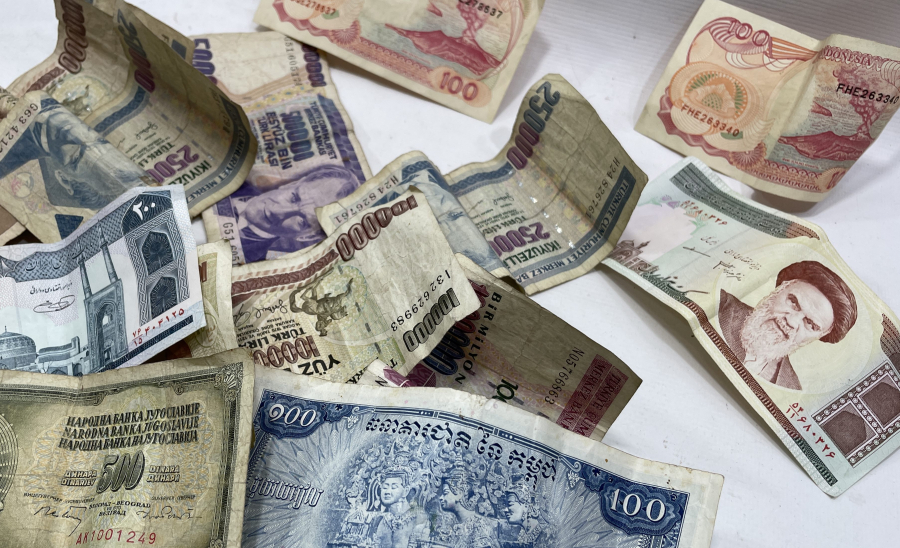 ANTİKA KAĞIT PARA LOTU